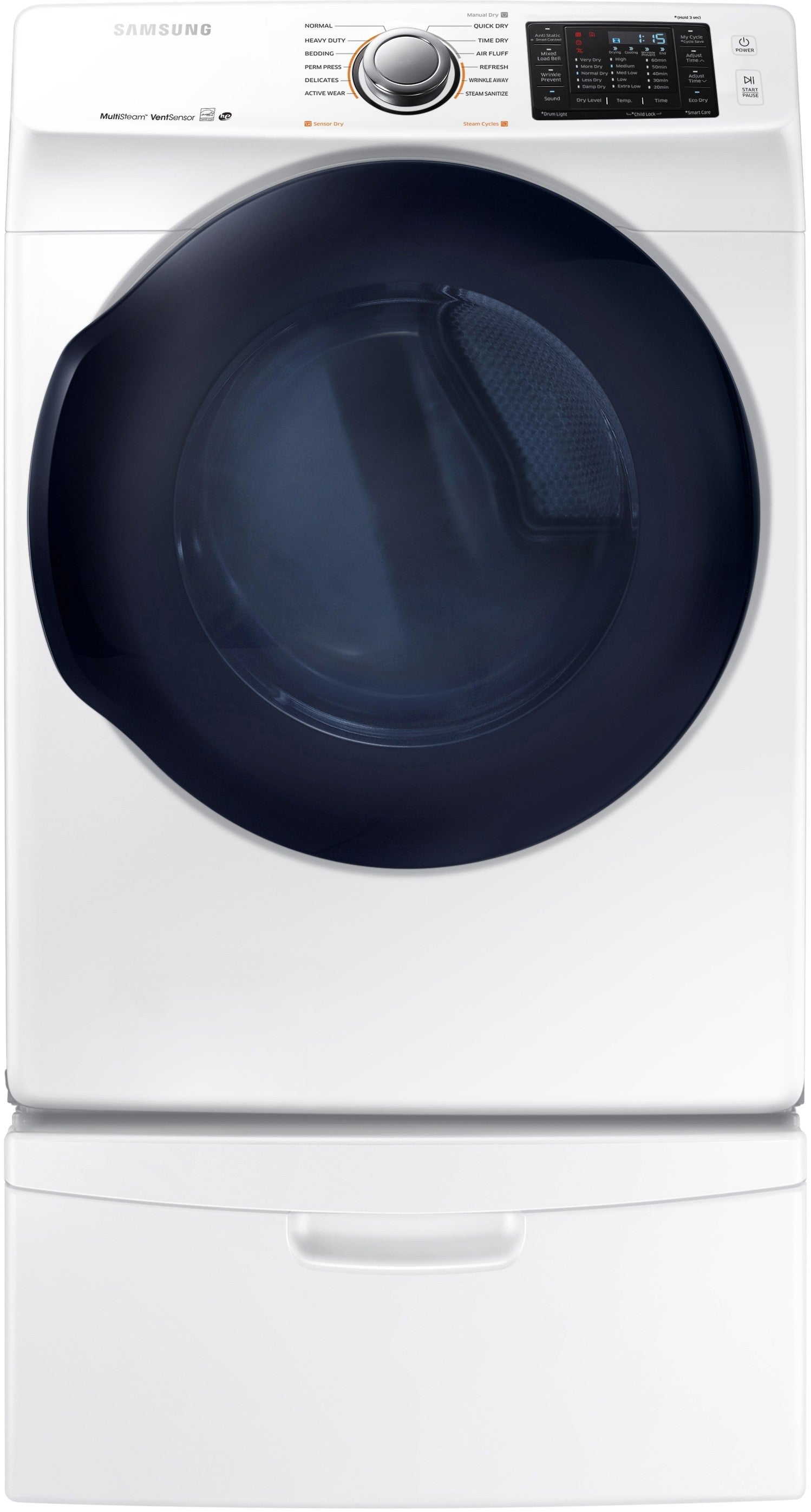 Samsung DV45K6200EW/A3 7.5 Cu. Ft. Front-load Electric Dryer