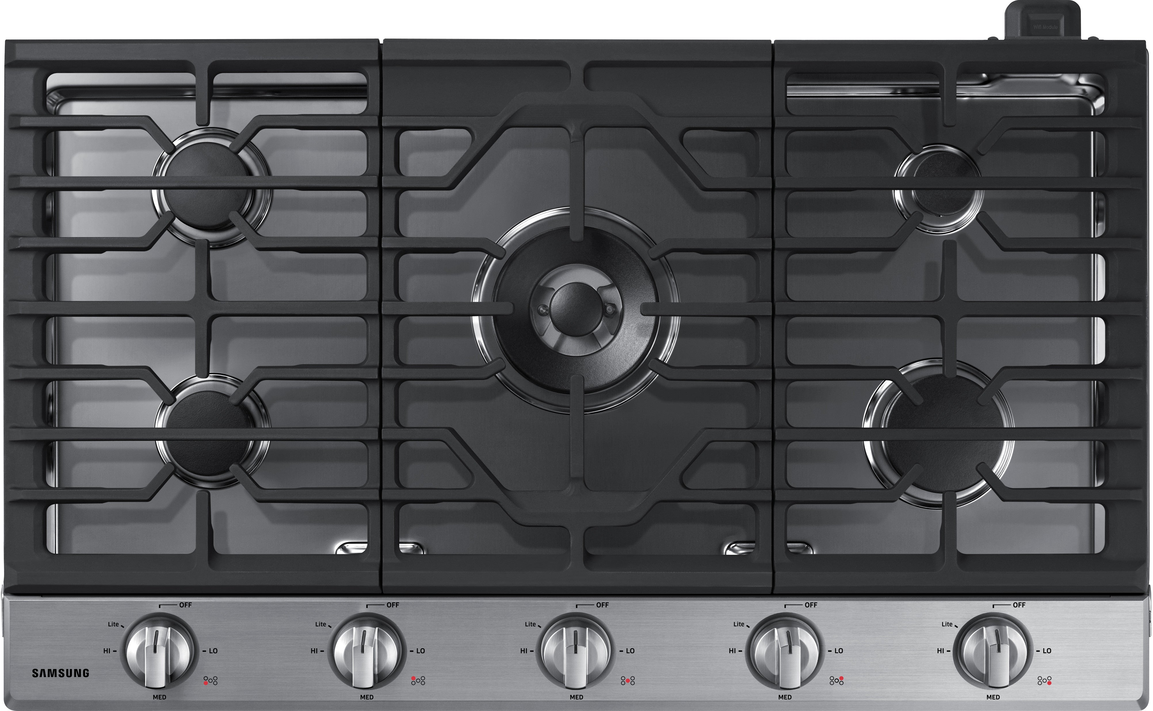 Samsung NA36K6550TS/AA 36-Inch Gas Cooktop