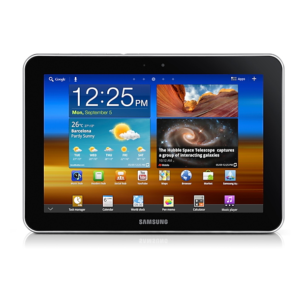 Samsung GTP7310MAYXAR Tablet - 8.9” Android Tablet with HD Display and TouchWiz Interface