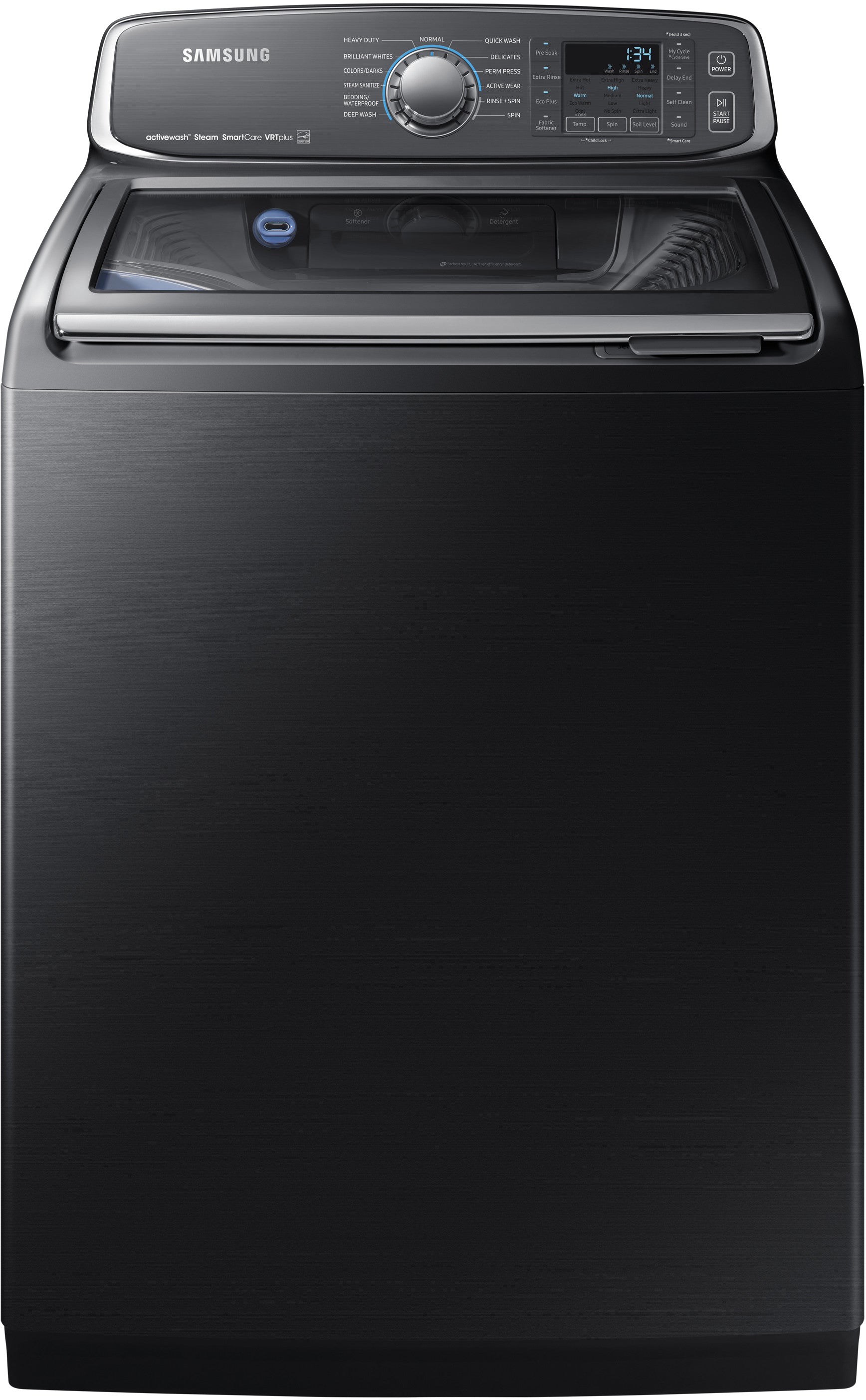 Samsung WA52M7750AV/A4 5.2 Cu. Ft. 13-Cycle Top-loading Washer