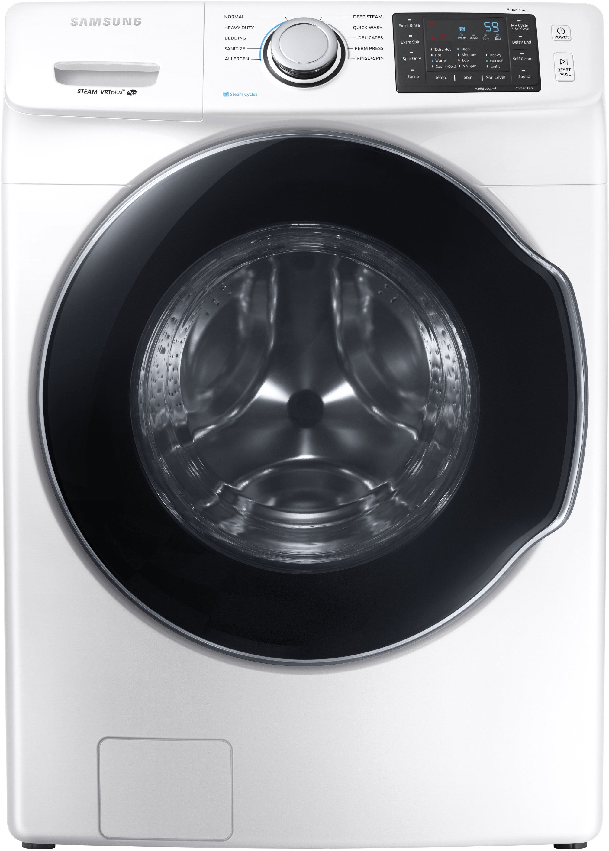 Samsung WF45M5500AW/A5 4.5 Cu. Ft. 10-Cycle Front-loading Washer