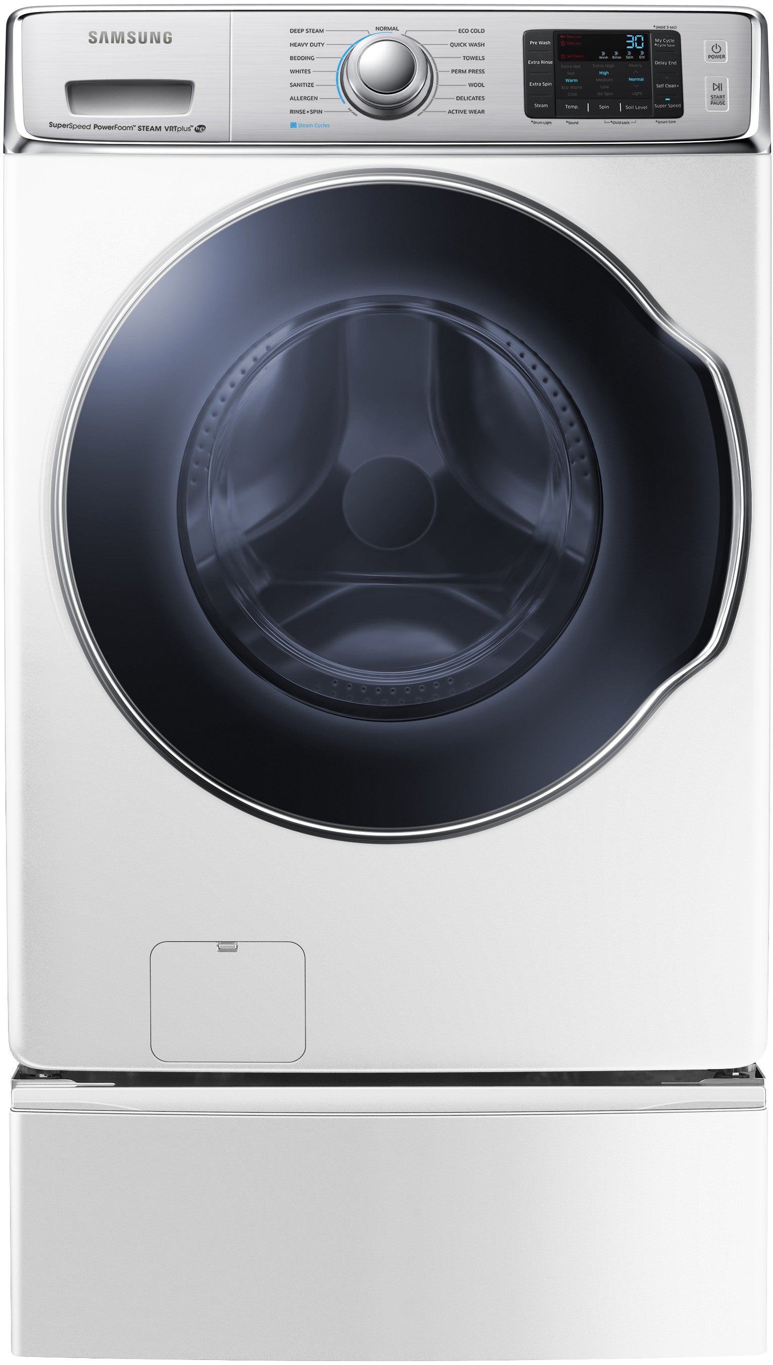 Samsung WF56H9100AW/A2 30 Inch 5.6 Cu. Ft. Front Load Washer