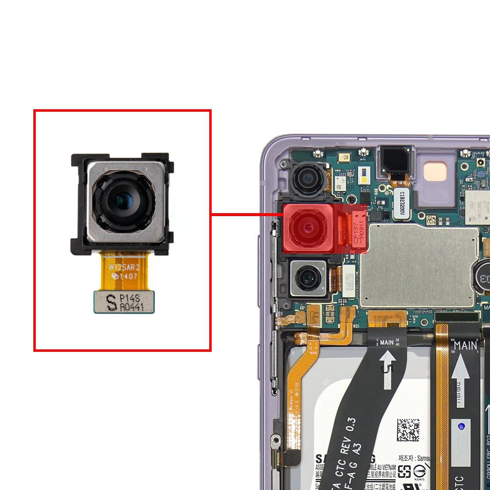 Samsung Mobile Galaxy G990U Wide Camera – 12MP GH96-14491A