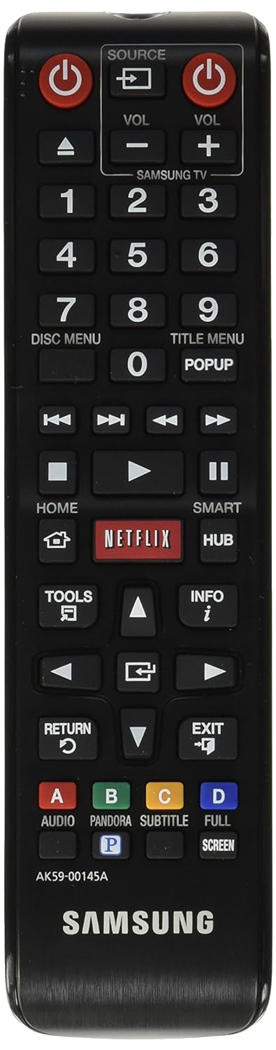AK59-00145A Dvd Player Remote Control - Samsung Parts USA