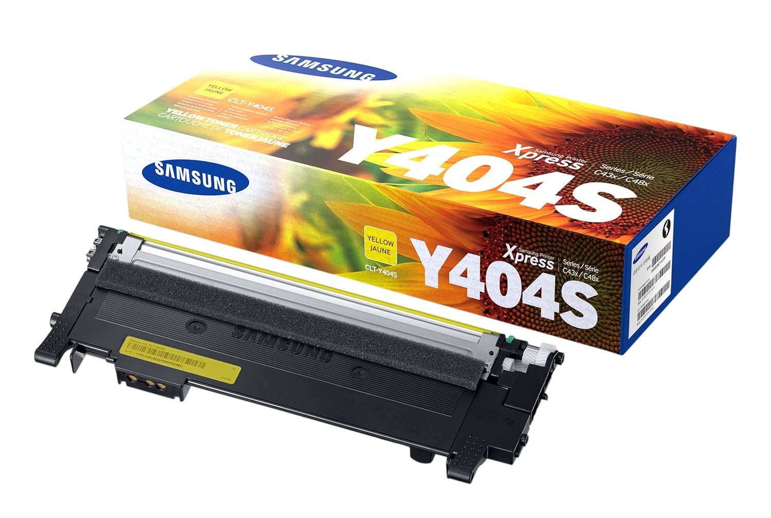 Samsung CLTY404S/XAA Laser Printer Clt-y404s Yellow Toner Cartridge - Samsung Parts USA
