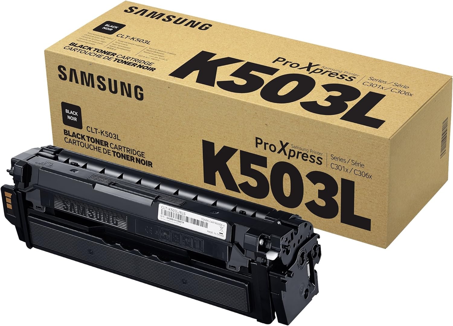 Samsung CLTK503L/XAA Black Toner Cartridge For Proxpress Series Printer - Samsung Parts USA