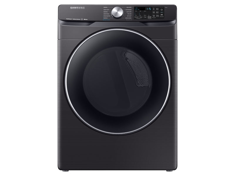 Samsung DVE45R6300V/A3 7.5 Cu. Ft. Smart Electric Dryer With Steam Sanitize In Black Stainless Steel - Samsung Parts USA