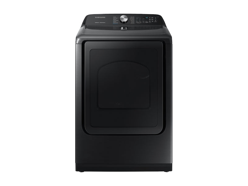 Samsung DVE50R5400V/A3 7.4 Cu. Ft. Electric Dryer With Steam Sanitize+ In Black Stainless Steel - Samsung Parts USA