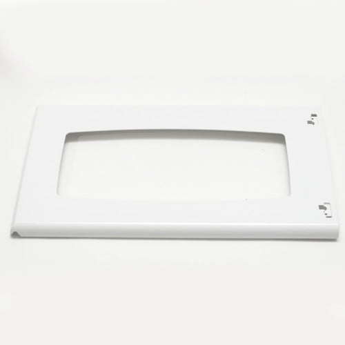 Samsung DE64-00757B Microwave Door Outer Frame (White) - Samsung Parts USA