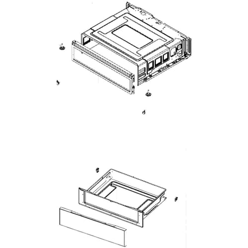 Samsung DG90-00035F Drawer Mai - Samsung Parts USA