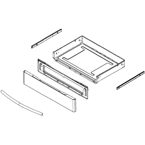 Samsung DG94-00210H Range Drawer Assembly - Samsung Parts USA