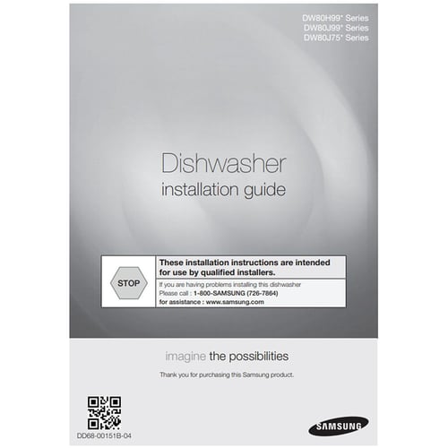 Samsung DD68-00151B Instructions Guide - Samsung Parts USA