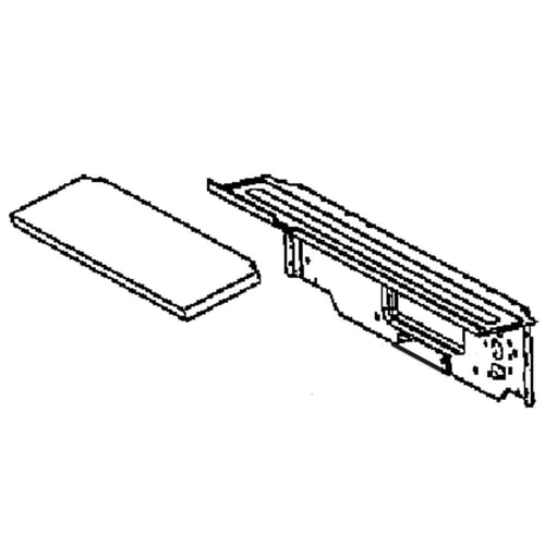 Samsung DD81-02285A Dishwasher Base Frame, Front - Samsung Parts USA