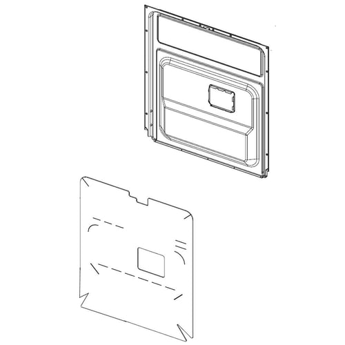 Samsung DD97-00608B Dishwasher Door Inner Panel - Samsung Parts USA