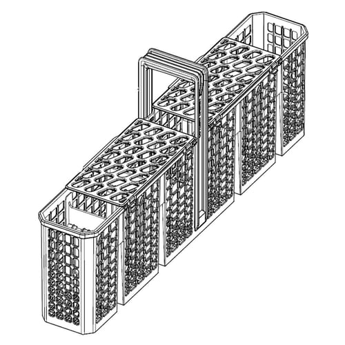 Samsung DD97-00648A Basket-Cutle - Samsung Parts USA