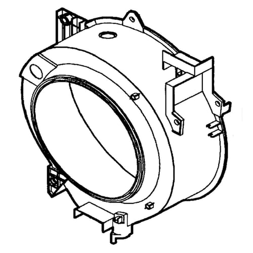 Samsung DC61-30346L Washer Outer Front Tub - Samsung Parts USA