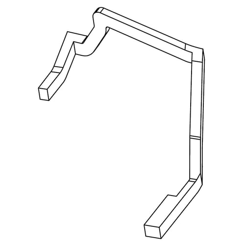Samsung DC62-00525A Washer Door Lock Cover Seal - Samsung Parts USA