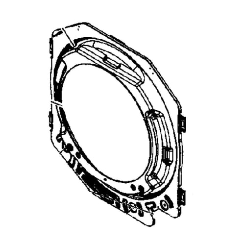 Samsung DC66-00812A Dryer Drum Front Cover Assembly - Samsung Parts USA