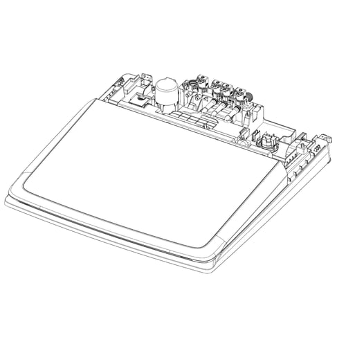 Samsung DC90-27871C Washer Top Panel Assembly - Samsung Parts USA