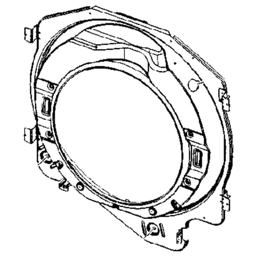 Samsung DC97-15983B Dryer Front Bulkhead - Samsung Parts USA