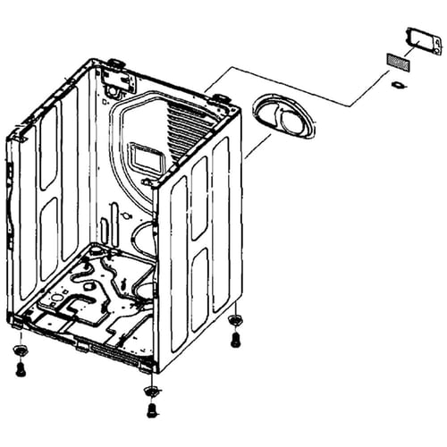 Samsung DC97-17977A Frame Assembly - Samsung Parts USA
