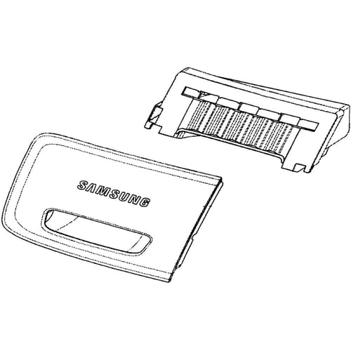 Samsung DC97-18109G Washer Dispenser Drawer Handle Assembly - Samsung Parts USA