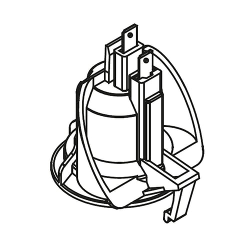 Samsung DA47-40001D Refrigerator Lamp Holder - Samsung Parts USA