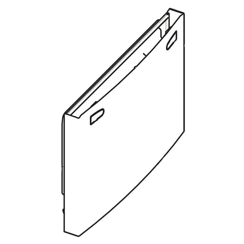 Samsung DA91-03833A Refrigerator Freezer Door Assembly (Stainless) - Samsung Parts USA