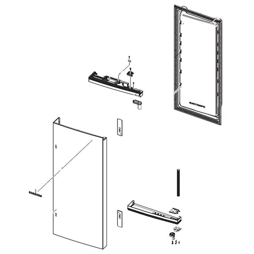 Samsung DA91-05272B Assy Door Foam-Ref Right - Samsung Parts USA