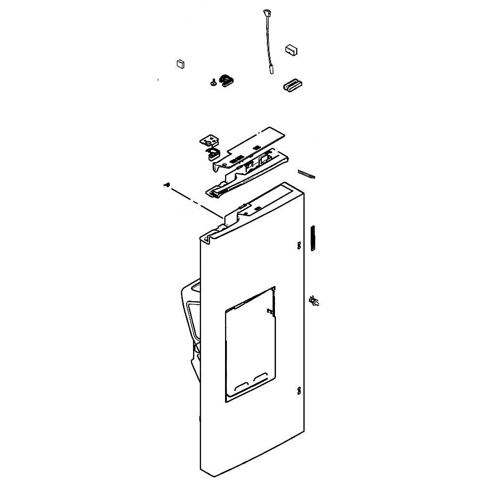 DA91-03809D ASSEMBLY DOOR FOAM-REF LEFT - Samsung Parts USA