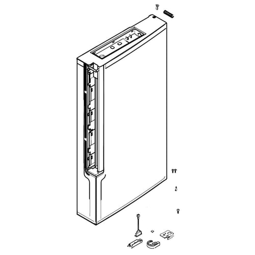 Samsung DA91-04173A Refrigerator Freezer Door Assembly, Right - Samsung Parts USA