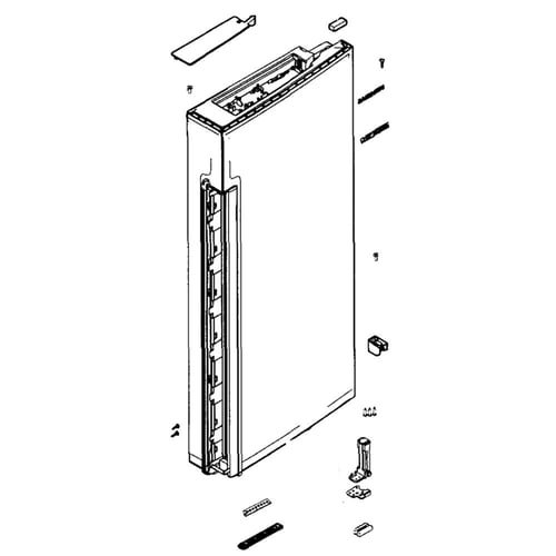 Samsung DA91-04393A Refrigerator Door Assembly, Right - Samsung Parts USA