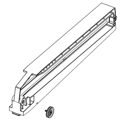 Samsung DA97-16223A Refrigerator Drawer Slide Rail, Left - Samsung Parts USA