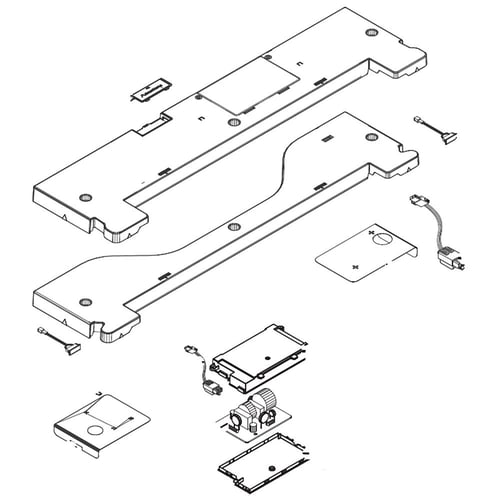 Samsung DA97-17979A Refrigerator User Interface And Top Cover Assembly - Samsung Parts USA