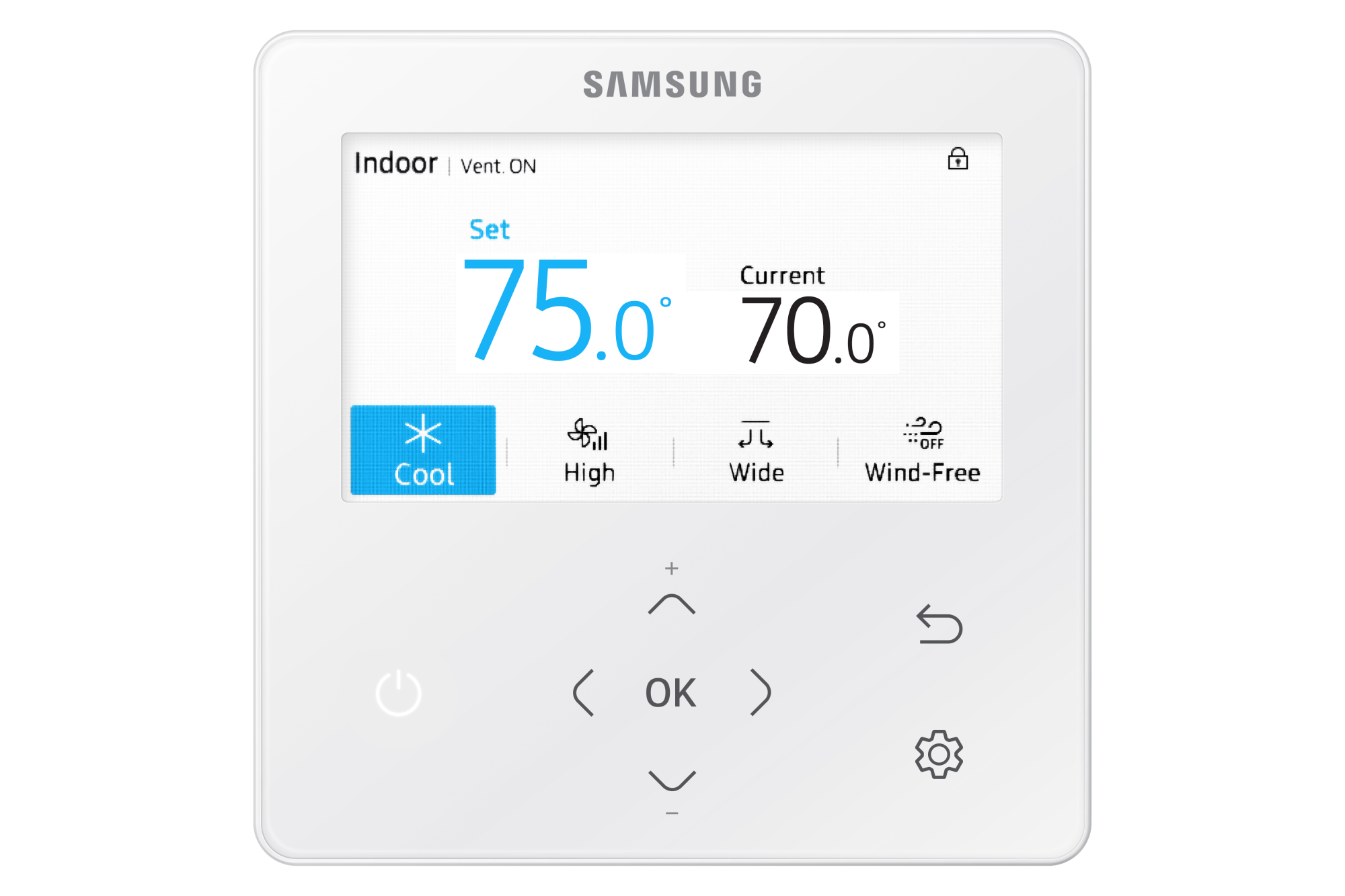 Samsung MWRWG00UN Air Conditioner Advanced Wired Controller - Samsung Parts USA