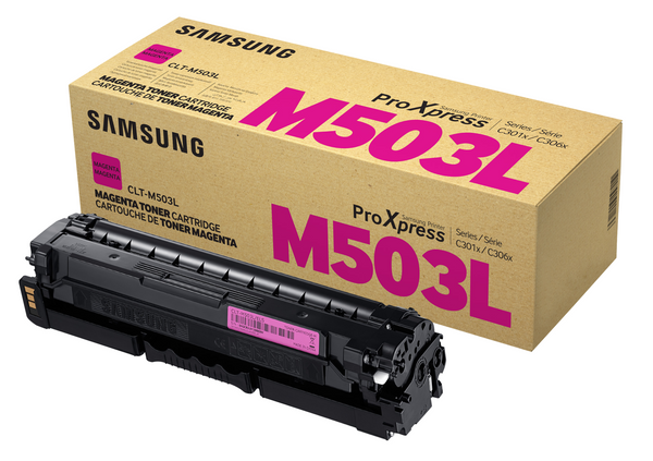 Samsung CLTM503L/XAA Magenta Toner Cartridge For Sl-c3010 & Sl-c3060 - Samsung Parts USA