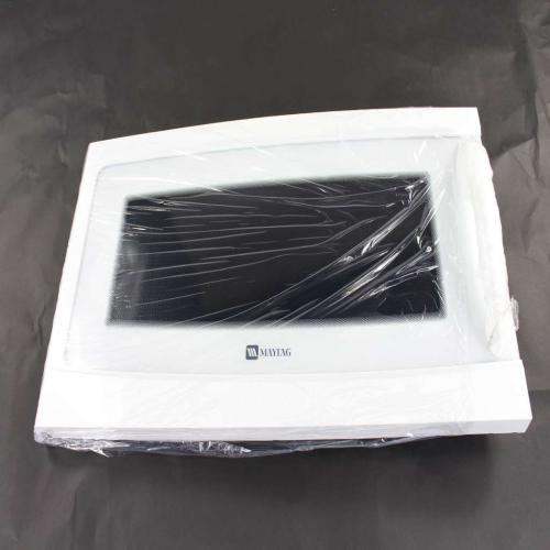 DE94-01381B Microwave Door Assembly (White) - Samsung Parts USA