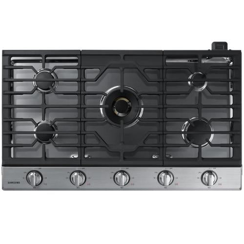 Samsung NA36N7755TS/AA 36 Inch Smart Gas Cooktop In Stainless Steel - Samsung Parts USA