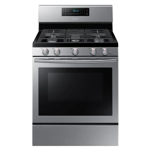 Samsung NX58H5600SS/AC 5.8 Cu. Ft. Self-cleaning Freestanding Gas Convection Range - Stainless Steel - Samsung Parts USA