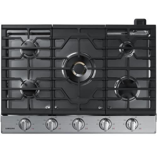 Samsung NA30N7755TS/AA 30 Inch Smart Gas Cooktop In Stainless Steel - Samsung Parts USA