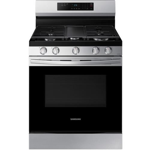 Samsung NX60A6311SS/AA 6.0 Cu. Ft. Smart Freestanding Gas Range In Stainless Steel - Samsung Parts USA