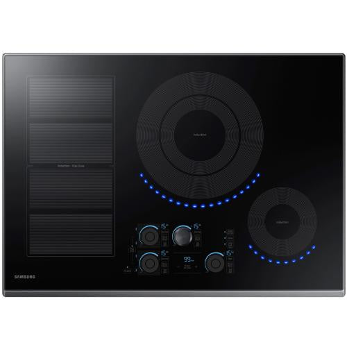 Samsung NZ30K7880UG/AA 30 Inch Smart Induction Cooktop In Black Stainless Steel - Samsung Parts USA