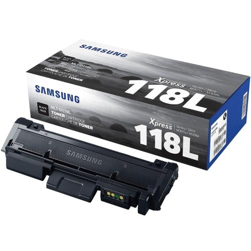 Samsung MLTD118L/XAA Laser Printer Black Toner Cartridge - Samsung Parts USA