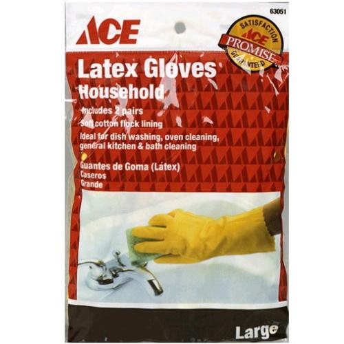 63051 Latex Cleaning Gloves:Large - Samsung Parts USA