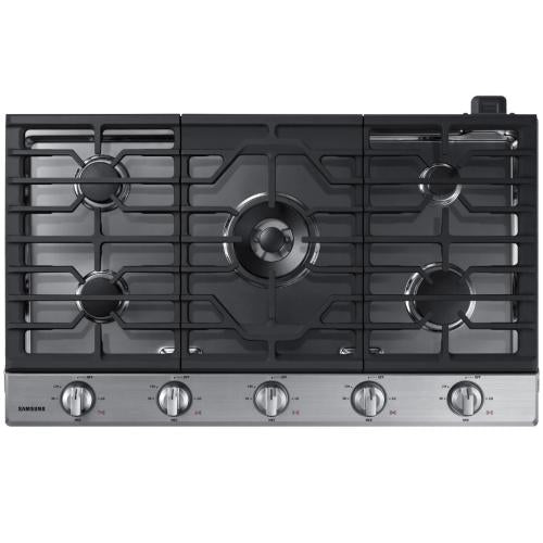 Samsung NA36N6555TS/AA 36 Inch Smart Gas Cooktop In Stainless Steel - Samsung Parts USA