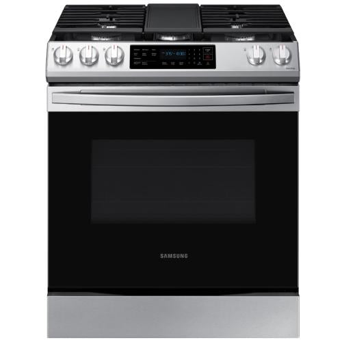 Samsung NX60T8311SS/AA 6.0 Cu. Ft. Front Control Slide-in Gas Range - Samsung Parts USA