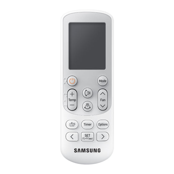 Samsung MREH00U Air Conditioner Wireless Remote Control - Samsung Parts USA