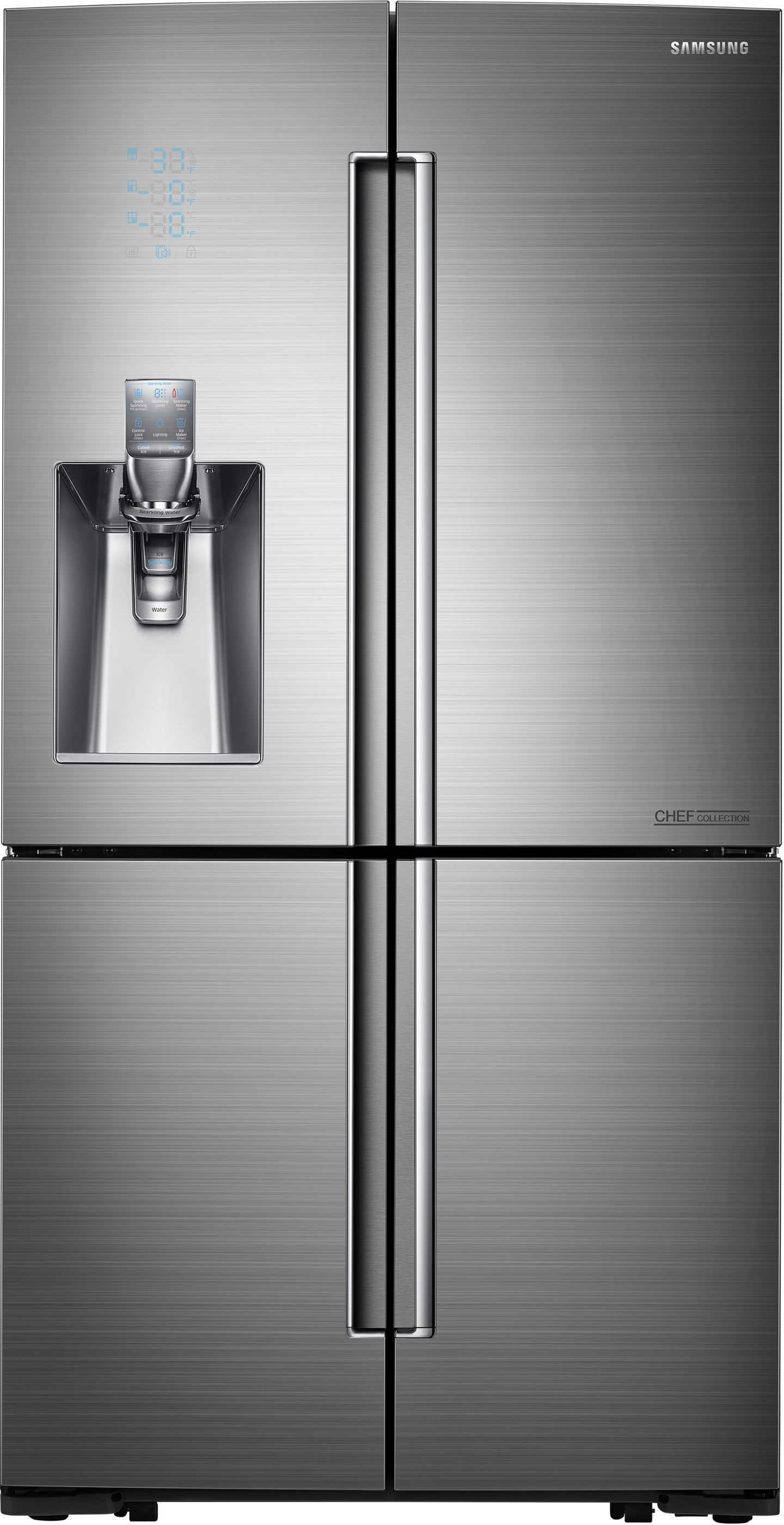 Samsung RF24J9960S4/AA 24.1 Cu. Ft. Counter Depth 4-Door Flex Refrigerator - Samsung Parts USA