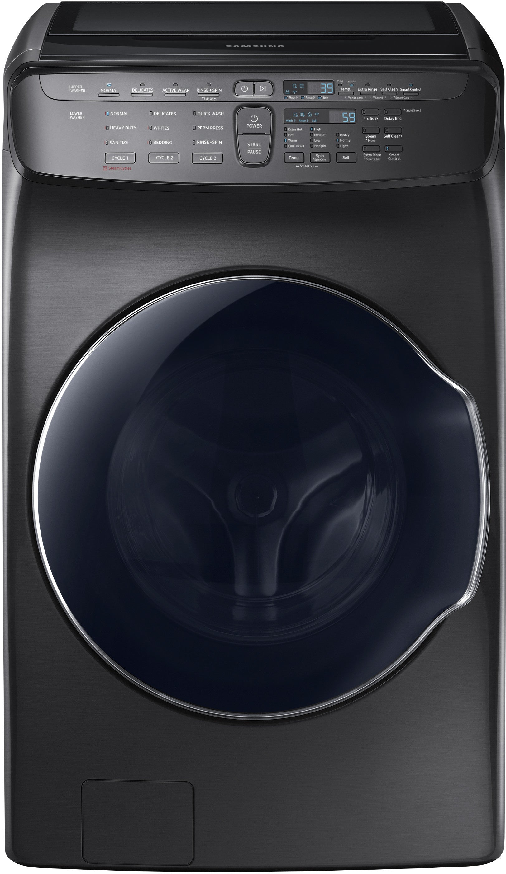 WV55M9600AV by Samsung - 5.5 cu. ft. Smart Washer with FlexWash