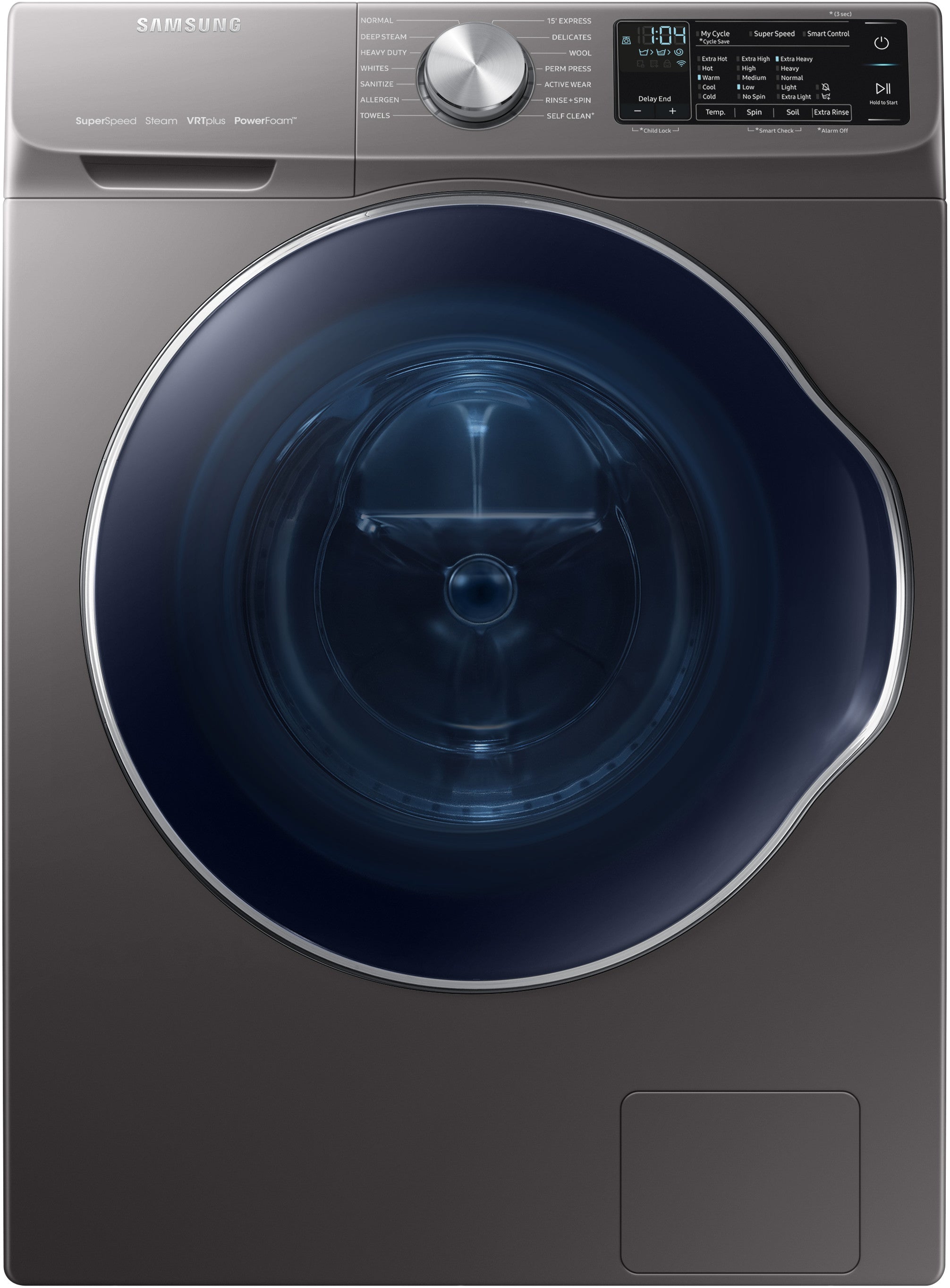 Samsung WW22N6850QX/A2 2.2 Cu. Ft. 14-Cycle Front-loading Washer - Samsung Parts USA